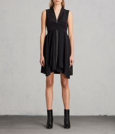 Jayda Silk Dress at All Saints